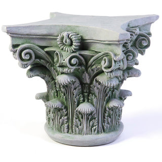 Corinthian Capital — Mossy Green finish