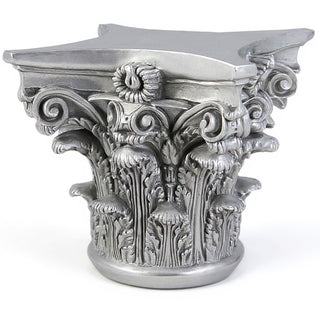 Corinthian Capital — Silver finish