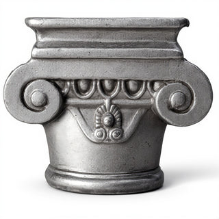 Deco Capital - 5.5-inch — Aged Silver finish