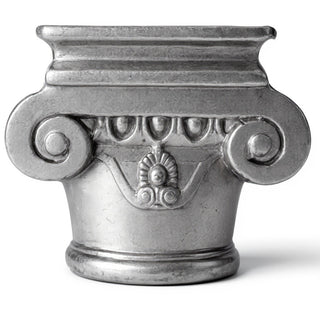 Deco Capital - 5.5-inch — Antique Silver finish