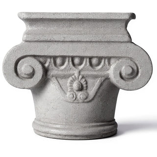 Deco Capital - 5.5-inch — Limestone finish