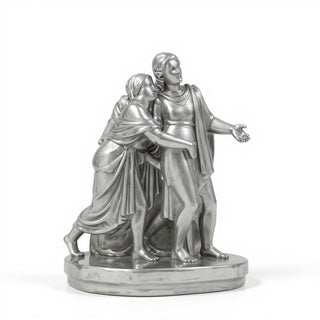 Angel of Peace Frieze — Antique Silver finish