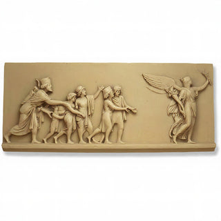 Angel of Peace Frieze — Dusted Sand finish