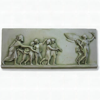 Angel of Peace Frieze — Mossy Green finish
