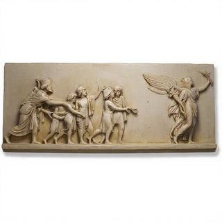 Angel of Peace Frieze — Museum Terracotta finish