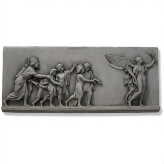 Angel of Peace Frieze — Old Stone finish