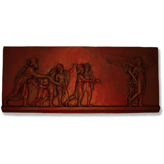 Angel of Peace Frieze — Rust finish