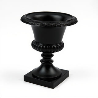 Smooth Urn Planter - 23.5-inch — Flat Black finish