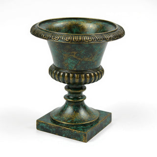 Smooth Urn Planter - 23.5-inch — Green Bronze finish