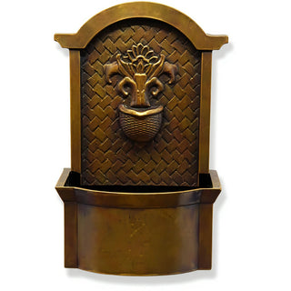 Country Wall Fountain - 26-inch — Bronze finish