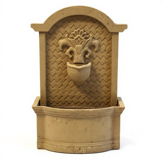 Country Wall Fountain - 26-inch — Gothic Stone finish