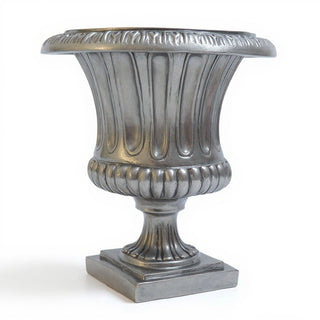 Classical Urn Planter - 22-inch — Antique Silver finish