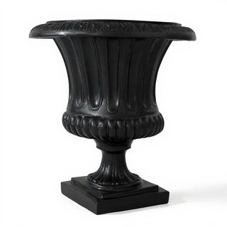 Classical Urn Planter - 22-inch — Dusted Black finish