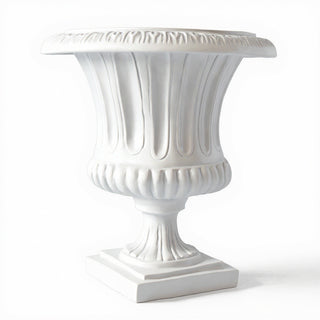 Classical Urn Planter - 22-inch — Flat White finish