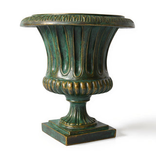 Classical Urn Planter - 22-inch — Green Bronze finish
