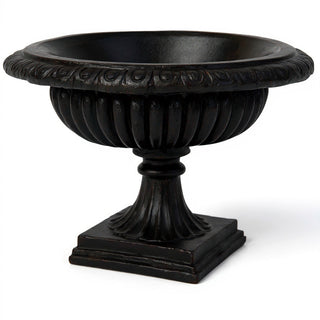 Low Planter — Iron finish
