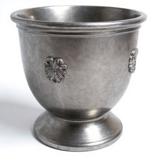 French Anduze Planter — Aged Silver finish