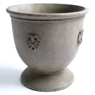 French Anduze Planter — Old Stone finish