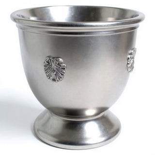 French Anduze Planter — Silver finish