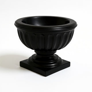 Bernston Urn Planter — Flat Black finish