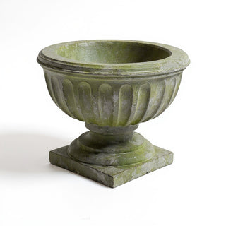 Bernston Urn Planter — Mossy Green finish
