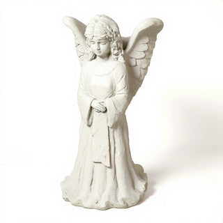 Angel Wings Planter - 23-inch — Antique White finish