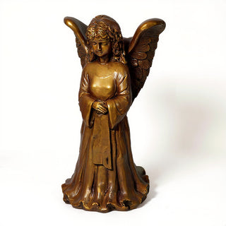 Angel Wings Planter - 23-inch — Bronze finish