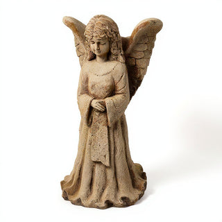 Angel Wings Planter - 23-inch — Gothic Stone finish