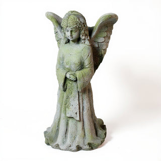 Angel Wings Planter - 23-inch — Mossy Green finish