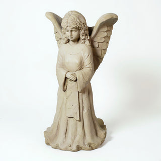 Angel Wings Planter - 23-inch — Museum Terracotta finish