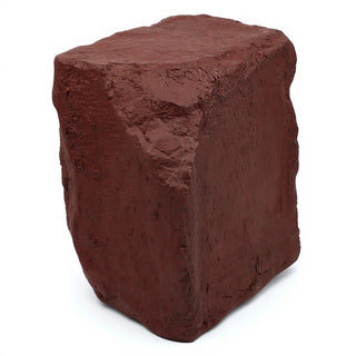 Villa San Pio Pedestal - 25-inch — Rust finish