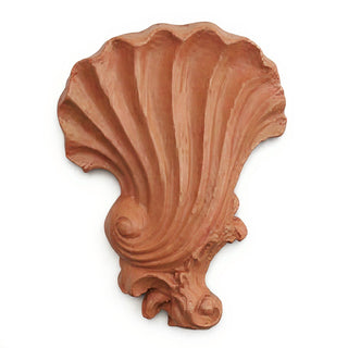 Deco Shell Wall Plaque - 18-inch — Metro finish