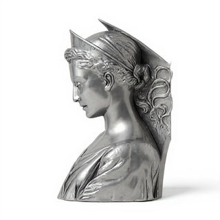 Saint Cecilia Wall Plaque - 9.5-inch — Antique Silver finish