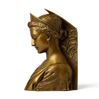 Saint Cecilia Wall Plaque - 9.5-inch — Bronze finish