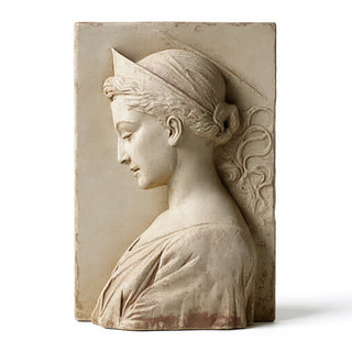 Saint Cecilia Wall Plaque - 9.5-inch — Gothic Stone finish