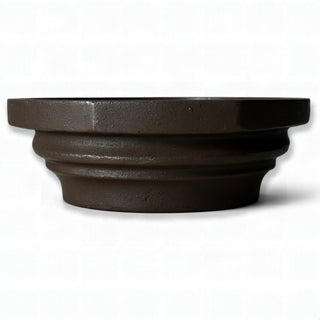 Six-Sided Compound Column Top Column Capital — Iron finish
