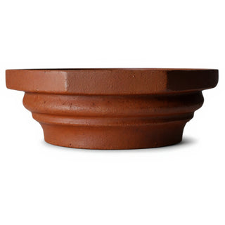 Six-Sided Compound Column Top Column Capital — Rust finish