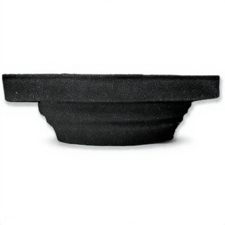 Square Compound Column Top — Dusted Black finish