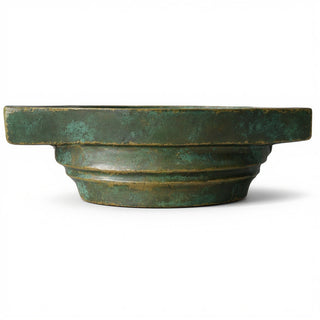 Square Compound Column Top — Green Bronze finish