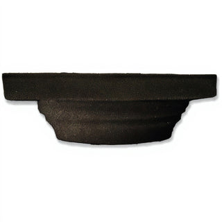 Square Compound Column Top — Iron finish