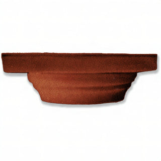 Square Compound Column Top — Rust finish