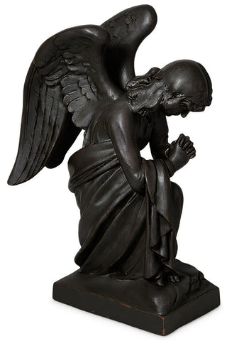 Kneeling Angel Praying Statue - 28-inch
