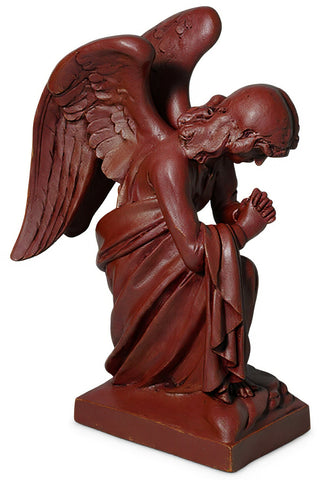 Kneeling Angel Praying Statue - 28-inch