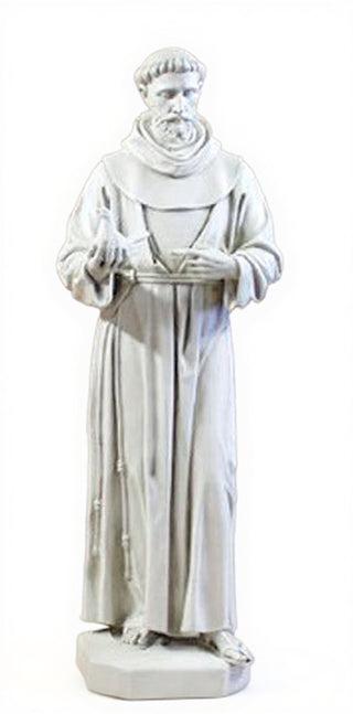 Saint Francis with Dove 74" Statue - 74-inch