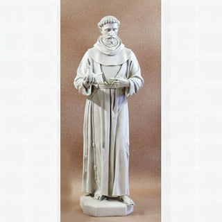Saint Francis with Dove 74" Statue - 74-inch - Realistic Color - Hand-Painted