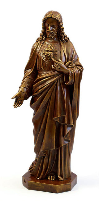 Sacred Heart Of Jesus 49-inch Statue - 49-inch