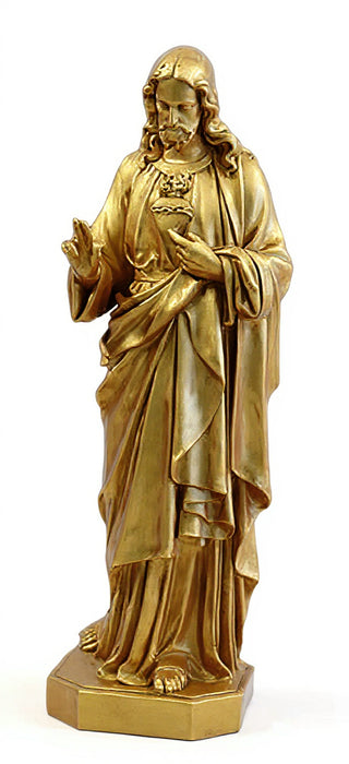Sacred Heart (Hand Up) 52"-inch Statue - 52-inch