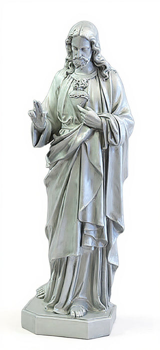 Sacred Heart (Hand Up) 52"-inch Statue - 52-inch