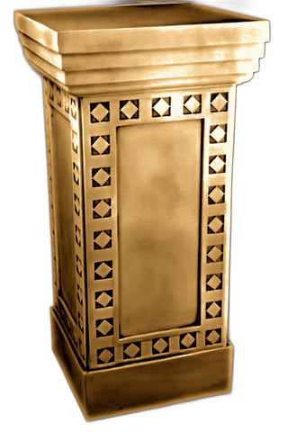 Diamond Pedestal 40-inch Statue - 40-inch