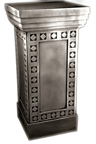 Diamond Pedestal 40-inch Statue - 40-inch